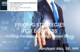 Presentasi Strategi Penetapan Harga dalam Bisnis 2016
