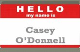 Casey o'donnell