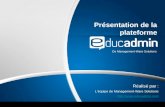 Educadmin - application de gestion et de communication pour les écoles