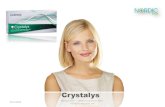 Crystalys-täyteaine esteettisen lääketieteen ammattilaisille