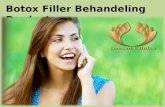 Botox filler behandeling producten
