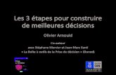 Construire de meilleures décisions - Olivier Arnould - Conférence Salon SME 2016