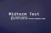 Midterm test 3