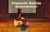 Klaipeda Baltijos gymnasium