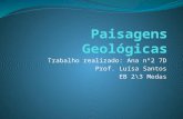 Paisagens geológicas