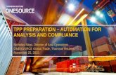 TPP Preparation - Automation for Analysis and Compliance