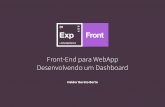 UI Lab Experience - Front-End para WebApp - Desenvolvendo um Dashboard