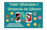 Taller WhatsApp y Violencia de género ECCJ Berlanga