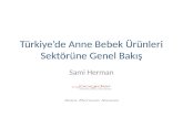 Sami Herman - Türkiye'de Anne Bebek Ürünleri Sektörüne Genel Bakış