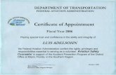 FAA Certificate