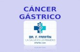 CIRUGÍA - CÁNCER GÁSTRICO - DR. F. FARFÁN