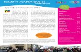 Bulletin académique SNES - Semestre 3 2014