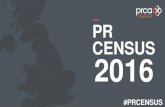 PR Census 2016 - PRCA