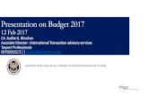 Budget - 2017 18_ By CA. Sudha G. Bhushan