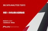 Big Data Analytics Tokyo講演資料