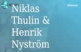 Henrik Nyström & Niklas Thulin