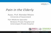 Pain control in the elderly