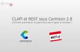 CLAPI et API REST sous Centreon 2.8