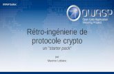 Rétro-ingénierie de protocole crypto: Un "starter pack"