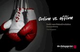 Online vs. offline - Studie zum Einkaufsverhalten