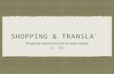 Shopping & Translate in english