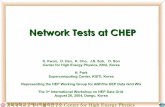 Network Test at CHEP