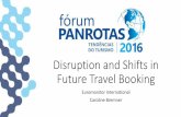 Disruption and Shifts in Future Travel Booking