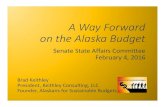 Keithley:  A Way Forward on the Alaska Budget