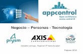 Presentación AppControl y Axis Control de Accesos (SICUR 2016)
