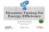 Dynamic Tuning for Dynamic Tuning for Energy Efficiency