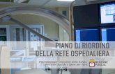 Piano di Riordino ospedaliero Regione Puglia