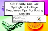 Get Ready, Set, Go: Springtime College Readiness Tips for Rising Seniors