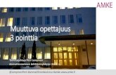 Petri Lempinen muuttuva ammatillinen koulutus ja opettajuus 20160202
