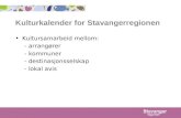 Kulturkalender for Stavangerregionen
