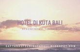 Daftar Hotel di Kuta Bali