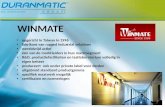 Presentatie WINMATE (beknopte versie)