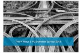 VU summerschool 2016 | Sales