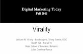 Virality: Bandwagons, Timely Events, and User Generated Content (Digital Marketing Today)