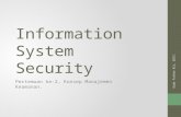 Information System Security - Konsep Manajemen Keamanan