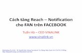 Ebook Cách tăng Reach – Notification cho FAN trên FACEBOOK