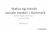 Sociale medier i Danmark, status og trends 2015