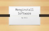 Menginstall software
