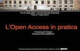 L’Open Access in pratica