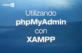 phpMyAdmin con Xampp