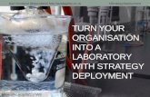 Turn Your Organisation Into A Laboratory With Strategy Deployment
