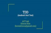 TDD (Android Unit Test)