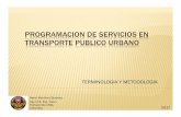 005   programacion de servicios-transporte urbano
