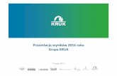 Kruk FY 2016 Presentation