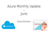 Tokyo Azure Meetup #6 - Azure Monthly Update - June