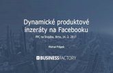 PPC na stojáka, Michal Filípek, produktové reklamy na Facebooku
